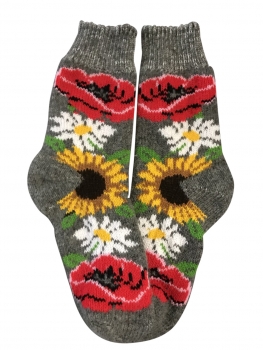 Kuschelsocken aus Schafwolle S40